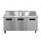 Hoshizaki SR72B-30M 72" W Three-Section Three Door Reach-In Steelheart Series Mega Top Refrigerator
