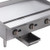 Winco NGGD-36M 36" Gas Countertop Spectrum Griddle - 90,000 BTU