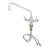 T&S Brass B-0201-CR Mixing Faucet single hole deck mount 12"