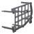 Cambro UCR10AR8580 Camshelving Ultimate #10 Can Add-On Rack Brushed Graphite