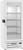 Beverage Air MMF12HC-1-W-IQ 25.38"W One-Section Glass Door MarketMax DUAL TEMP Merchandiser