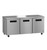 Hoshizaki UR72B-01 72"W Three-Section Solid Door Reach-In Steelheart Series Undercounter Refrigerator