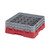 Cambro 20S434163 Camrack Glass Rack With (2) Soft Gray Extenders - 4 Cases