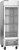 Beverage Air RB23HC-1G 27" W One-Section Glass Door Reach-In Refrigerator