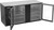 Beverage Air BB68HC-FG-B 68" W Black Stainless Steel 2 Glass Doors Refrigerated Food Rated Back Bar Storage Cabinet - 115 Volts