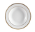 CAC China GRY-11 5 Oz. Super White Porcelain Round Golden Royal Fruit Dish (3 Dozen Per Case)