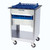 Lakeside 997 23.75" W Stainless Steel Open Base Mobile Tray and Glass Rack Dispenser