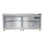 Continental Refrigerator SW72NSGD-U 72"W Three-Section Glass Door Undercounter Display Refrigerator