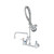 T&S Brass MPZ-8WLN-08 Mini Pre-Rinse Unit 8" Wall Mounted