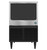 Hoshizaki KM-161BAK 156 Lbs. Stainless Steel Air-Cooled Cube Ice Maker with Bin - 115 Volts 3.5 Amps