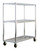 New Age 1152 3 Shelves 63" W x 27" D 2600 Lbs. Capacity Mobile Platform Truck