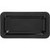 Carlisle 4446003 1/3 Size Melamine Black Palette Designer Displayware Food Pan