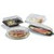 Carlisle 4446003 1/3 Size Melamine Black Palette Designer Displayware Food Pan