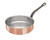 Matfer Bourgeat 372024 3.31 Qt. Stainless Steel Interior Smooth Copper Exterior Bourgeat Sauté Pan