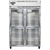 Continental Refrigerator 2RSNGDHD 52" W Two-Section Glass Door Reach-In Refrigerator