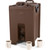 Carlisle XT1000001 10 Gallon Brown Beverage Server