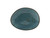 Tuxton GGE-650 Porcelain Azure Free form Plate (1 Dozen)