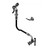 T&S Brass B-0165-C35-68H Wash Down Hose Unit Add-On Faucet