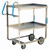 Lakeside 7120 Ergo-One 41.38" W Stainless Steel Solid 2 Shelves Utility Cart