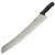 Winco KPP-18 18" Stainless Steel Pizza Knife Black Polypropylene Handle