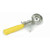 Carlisle 60300-20 2 Oz. Yellow Stainless Steel Round Bowl Disher