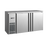 Infrico USA IMD-ERV60IISD 60.75"W Two-Section Solid Door Back Bar Cooler