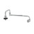 T&S Brass B-0580 Pot Filler Faucet wall mounted 18"