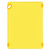 Winco CBK-1824YL 18" x 24" x 1/2" Co-Polymer Cutting Board