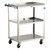 Lakeside 311 27.5" W 300 Lbs. Stainless Steel 3 Shelves Utility Cart