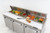 Migali C-SP72-18-HC 72.7" W Three-Section Three Door Competitor Series Refrigerated Counter/Sandwich Prep Table