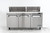 Migali C-SP72-18-HC 72.7" W Three-Section Three Door Competitor Series Refrigerated Counter/Sandwich Prep Table