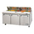 Migali C-SP72-18-HC 72.7" W Three-Section Three Door Competitor Series Refrigerated Counter/Sandwich Prep Table