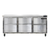 Continental Refrigerator SW72NGD 72"W Three-Section Glass Door Work Top Display Refrigerator
