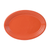 Tuxton CPH-1352 Ceramic Papaya Oval / Oblong Platter (6 Each Per Case)