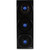 San Jamar C2903BK Black Polystyrene 7-3/4"W x 23-3/4"D x 22-3/8"H Beverage Center Cabinet