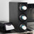 San Jamar C2903BK Black Polystyrene 7-3/4"W x 23-3/4"D x 22-3/8"H Beverage Center Cabinet