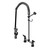 T&S Brass B-0123-Cr-Bj Easyinstall Pre-Rinse Unit Double Deck Mount 8" Adjustable Center 24"