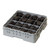 Cambro 16C414151 Camrack Cup Rack With Soft Gray Extender Full Size - 5 Cases