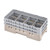 Cambro 8HS434184 Camrack Glass Rack With (2) Soft Gray Extenders - 4 Cases