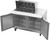 Beverage Air SPE48HC-12M 48" W Two-Section Two Door Mega Top Refrigerated Counter