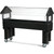 Carlisle 660603 72-1/4"W Black SixStar Portable Food Bar