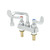 T&S Brass B-1110-XS-WH4 Workboard Mixing Faucet deck mount 4"