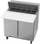 Beverage Air SPE36HC-10C 36" W Two-Section Two Door Sandwich Top Refrigerated Counter