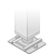 RATIONAL 8700.0317 Floor Fixing Set