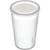 Dinex DX11988714 9.5 Oz. Translucent Tumbler Lid (1000/cs)