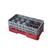 Cambro 10HS434416 Camrack Glass Rack With (2) Soft Gray Extenders - 4 Cases