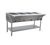 Eagle Group DHT4-120 4 Pan Electric Hot Food Table Open Shelf Base - 120 Volts