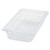 Winco SP7302 1/3 Size Polycarbonate Poly-Ware Food Pan