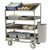 Lakeside B591 51.88" W Stainless Steel 14 Gauge 4 Shelves 1 Angled Soiled Dish Breakdown Cart