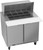 Beverage Air SPE36HC-12M 36" W Two-Section Two Door Mega Top Refrigerated Counter